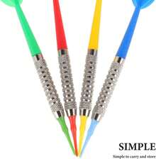 12 Piezas Juego De Dardos Juguete Potenciador Punto Dardos con Punta De Plástico Dardos con Punta De Plastico Planchar - 1 - Ver 5