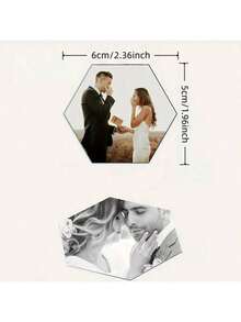Personalized Photo Fridge Magnets - Customized Photo Fridge Magnet Set - Magnetic Backing - Perfect Home Decor Gift, Valentine's Day Gift, Gift For Her, Gift For Him, Gift For Mom, Gift For Friends, Home Decor, Decorations, Personalized Gift, Custom Gift. The Image Will Be Optimized To High-Quality. - Multicolor - View 15