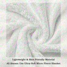 Colorful Tropical Flamingo Print Flannel Throw Blanket Soft Cozy Warm Decorative Plush Sofa Bed Couch Cover For Home Living Room - White - View 2