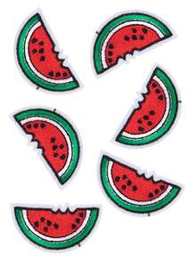 8 st röda jordgubbslappar, personliga gör-det-själv-kläder, stryk-på-broderi, sömnadslappar, dekorativa applikationer för kläder, skor, väskor, sommar, skola - Multifärgad - Visa 9