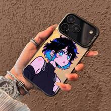Funda de teléfono de alta belleza con diseño de concha plateada, compatible con Apple  17 16 15 14 13 12 11 Plus, funda protectora, cubierta de dispositivo, accesorio móvil, patrón de moda, impresión artística, impresión de alta calidad, material resistente, accesorio de anime, funda de , amantes kawaii, fanáticos del anime. - Mezcla de colores - Ver 1