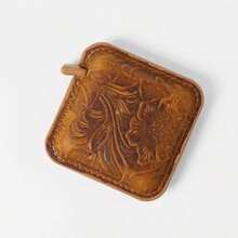 Cinta métrica extensible de cuero, de 152,4 cm, de doble cara, herramienta de medición de tela para sastre, con bloqueo positivo, estilo retro, adecuada para oficina y suministros escolares