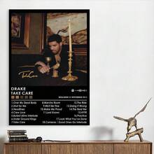 Framed Drake Poster Print | Take Care Poster | Music Poster | Album Cover Poster | Wall Decor | Music Gift | Room Decor - Đóng khung - Xem 3