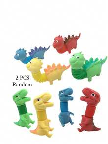 新款时尚玩具，感官玩具，适合男孩和女孩，独特的恐龙陀螺玩具，旅行玩具，有助于缓解压力和焦虑，课堂和派对礼物，儿童派对玩具，儿童男孩玩具，儿童女孩玩具，玩具，儿童玩具，男孩玩具 - 彩色 - 查看 6