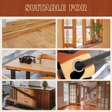 SEISSO All-In-One Wood Filler Kit For Invisible Repair | 198g Quick-Dry, Stainable Putty With Tools | Permanent Fix For Holes, Cracks In Furniture, Floor, Timber - White - View 7