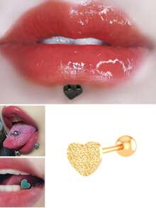 New Fashion Body Piercing Jewelry Wholesale, Hypoallergenic Fashion Jewelry - Hollow Ball, Hammer Design Stainless Steel Tongue Ring And Piercing