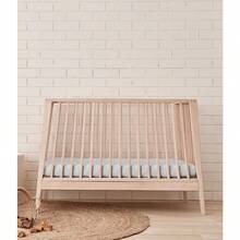 Fitted Crib Sheet Twin Pack 100% Cotton Soft Jersey Fabric For Baby S Comfort Oval Mattress Fit Breathable And Snug Cot Sheet Reusable Storage Bag Included Stardust Grey - StardustGrey - View 6