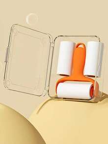 Mini Lint Roller With Replaceable Sticky Sheets, Compact And Portable, Removes High-Adhesion Hair (Including Cat Hair) - Multicolor - View 14