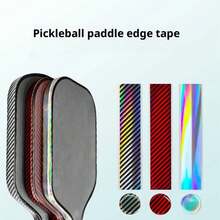 1PC Laser Pickleball Paddle Protection Tape-Paddle Head Edge Guard-Racket Edge Protection Tape-Fit Perfectly Curved Edge Laser Tape - Multicolor - View 1