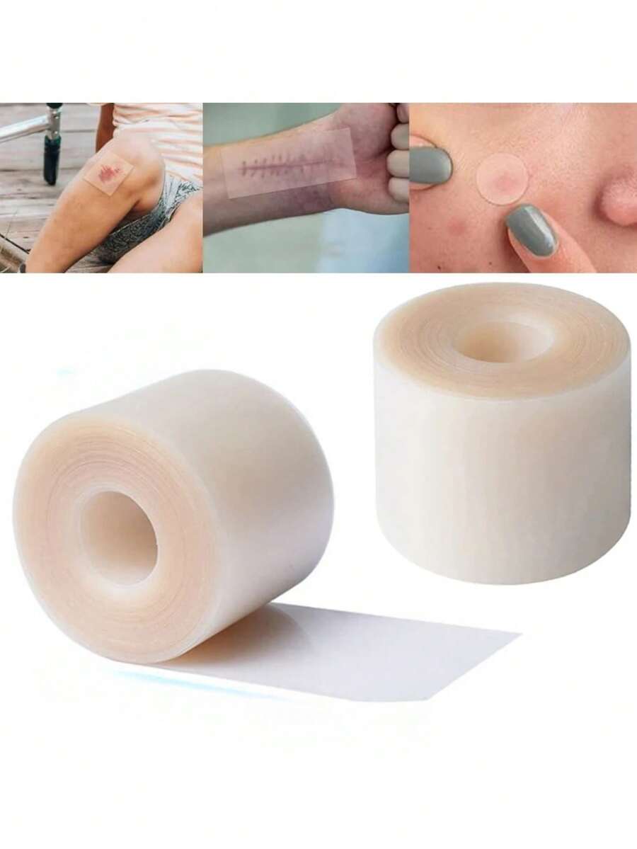 1roll For Hydrocolloid Patch Bandages With Self-Adhesive Sore Bandages Highly Absorbent - White - View 1