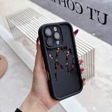 Fundas de Teléfono con Grafiti del Rapero XO para iPhone 16, 15, 14, 13, 12, 11 Pro Max, X, XR, XS MAX y 8 Plus - Carcasa Trasera Suave Antigolpes de TPU - Color mezclado 1 - Ver 7