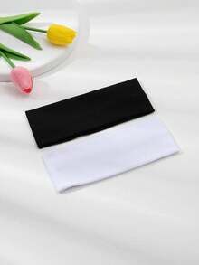 2 dây buộc tóc chắc chắn để mặc đi học hàng ngày - Nhiều màu - Xem 4
