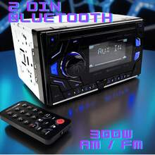 Autoestereo de 2 DIN SOUNDSTREAM VM-22B con Bluetooth - Negro - Ver 1