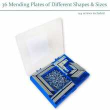 Mending Plates Tool Box Right Angle Corner Braces Straight Braces For Furniture Repair Fix And DIY Projects