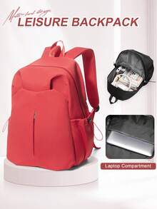 Waterproof Lightweight Laptop Backpack, Backpack For Women School Backpack For High School College,Unisex School Bookbag For Teens Girls Boys,Multi-Compartment Backapck Casual Daypack For High School College Travel Commute - Multicolor - View 11