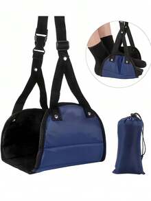 轻便脚吊床，可调节绑带，飞机脚踏，旅行办公桌支撑，男女通用，商务旅行、飞机、火车、办公室、户外、假日露营旅行必备度假配件