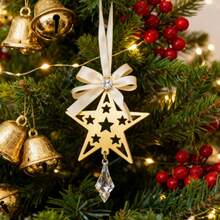 Christmas tree snowman/snowflakes/bells/reindeer/stars/Christmas tree hanging decorations - Caqui - Ver 1