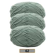 3件組/(140-150g) 5股混色毛線，約50g/件，適合春夏使用，中粗軟線，完美適用於手工編織、DIY手工藝、針織與鉤針，柔軟且多用途 - 彩色 - 查看 68