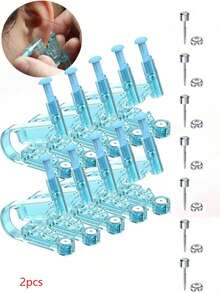 20/10/5PCS Disposable Ear Piercing Gun Kit Asepsis Healthy Easily Use Nose Lip Earring Piercer Tool Machine Set Ear Studs Body Jewelry Accessories