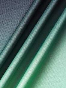 Men's Gradient Long Sleeve Sports T-Shirt, Gym Running Training Athletic Top, Autumn/Winter - Mint Green - View 7