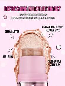 Misslyn You Glow Girl!  Highlighter Stick,Easy application, Lightweight, Creamy texture, Micro-fine pearls, Buildable Cream, Long Lasting, skin-loving formula - Single color highlight stick 03 - View 3