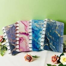 Smart Notebook Marble 8/10/11 Discs Cute Stationery Back To School - Multicolor - View 7