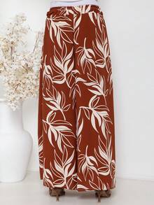 Duna Skirt Pants - 咖啡棕 - 查看 7