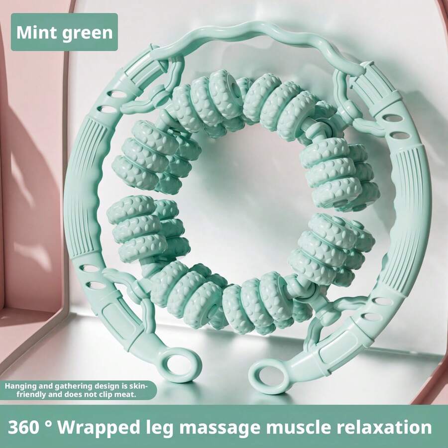 Roller Leg Massager, Circular Clamp To Relax And Stretch Calf Muscle, Slim Leg Massage Roller