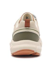 mini bala 2025 Kids' Breathable Mesh Sports Shoes, Lightweight Boys & Girls Running Sneakers - White Coffee Color - View 5