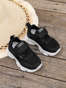 Toddler Sports Shoes, Black, Boys' Sports Shoes, Little White Shoes, Girls' Shoes, Baby Sports Shoes, Spring/Autumn - Black - View 4