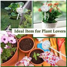 1pc/2pcs Self-Watering Planter Liner, Indoor Plant Watering Device, Indoor Plant Self-Watering Bulb, Easy Care Indoor Plant Accessory, Houseplant Lover's Indoor Item - Multicolor - View 5