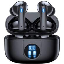 Tagry P91 Wireless Noise Cancelling Bluetooth 5.4 Earphones, IPX7 Waterproof, 30 Hours Battery Life, Built-In Microphone, Clear Calls, Suitable For Work And Entertainment - Black - View 12