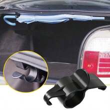 Organizador multifuncional para el coche - Incluye soporte para paraguas, gancho para el maletero, gancho para toallas y otros accesorios de almacenamiento para la organización del interior del coche - Negro - Ver 5