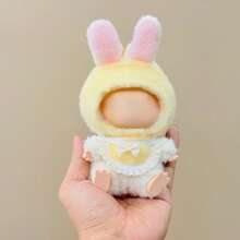 17 Cm Doll Clothing Set,Compatible With Labubu,Clothing Set Suitable For 6.7-Inch Doll Set, Fashionable And Unique Hat And Bellyband Accessories, Suitable For First/Second/ Dolls To Play And Display ,Clothing Set Only,(Excluding Dolls And Shoes) - Multicolor - View 2