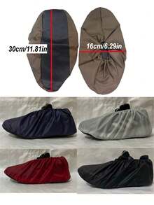 30/200 件装一次性无纺布鞋套加厚防水防尘防滑耐磨家用室内