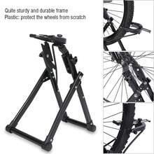 Soporte de centrado de ruedas de bicicleta, mantenimiento, accesorios para ciclismo, herramienta profesional para reparación, soporte de ajuste ruedas, equipo esencial para taller de bicicletas y aficionados al ciclismo - Negro - Ver 5
