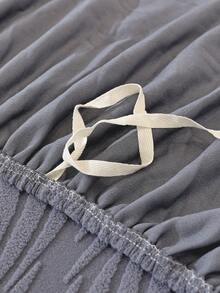 1pc Large Leaf Sofa Cover, High-End Anti-Slip Living Room Couch Slipcover, Machine/Hand Washable, Pet-Friendly, Suitable For All Seasons, Home, Kitchen, Bedroom, Office Use - Dark Grey - View 8