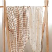 Unisex Baby Swaddle Blanket, Soft & Breathable Newborn Receiving Blanket, Essential For Baby Christening - Multicolor - View 5