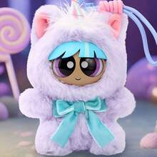 MINISO Powerpuff Girls Forest Series Blind Box Hanging Ornament, Cartoon Character Design, Hard Material, Personalized Ornament, Daily Matching Collection (1 PC Random Delivery) - Multicolor - View 8