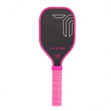 Dessert Matte Carbon Fiber Pickleball Paddle, Accurate Hitting Training Paddle, Mini Paddle For Pickleball Match And Practice - Pink - View 12