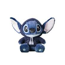 Miniso Disney Stitch No.12 Sitting Plush Doll (Hoodie Style) - Soft Plush Material + Hooded Sweatshirt Detail, Star-Eye Decoration, Home Ornament/Anime Merch Collection/Desk Decor(1 PC) - Multicolor - View 7