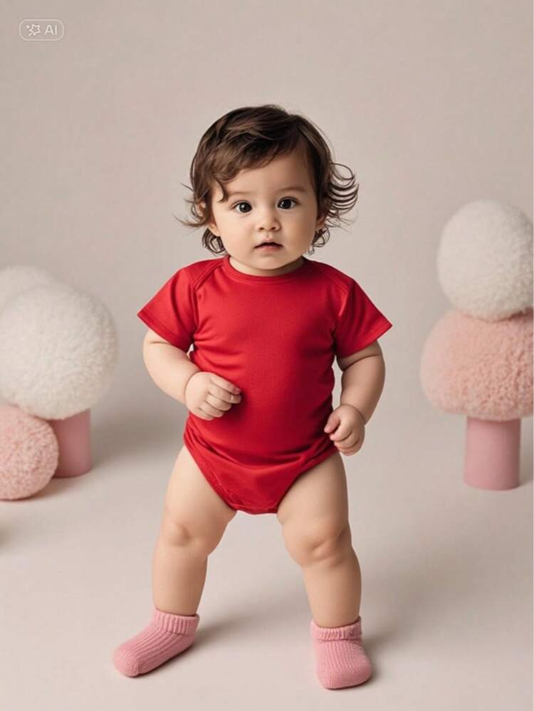 Pañalero Rojo 100% algodon - Rojo - Añade 3