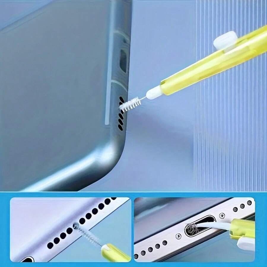 Expandable Phone & Headphone - Multifunctional Device Cleaning Brush, Durable Plastic, Compact Portable Design, Suitable For Smartphones, Tablets - Convenient Tech Maintenance Tool