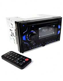 Autoestereo de 2 DIN SOUNDSTREAM VM-22B con Bluetooth - Negro - Ver 2