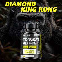 60 Capsules Horny Goat  Complex With Maca & Tribulus Terrestris - 15, 000mg Per Serving, Potent Herbal Supplement For Male, Testosterone Support, Cardiovascular Health & Immune Boost - Natural Formula For Men'S Vitality, 30-Day Supply, Holistic Wellness, Herbal Ingredients, Pure Herbs, Megneta, Pill To Last Longer In Bed, Pill For Men, Supplement For Men, Blue Chew For Men, Ed Treatment, Pre Workout, Pill, Primo Trt, Men Pill - TONGKAT ALI-Một chai - Xem 2