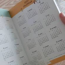 1pc Snoopy B6 2026 Weekly Planner Notebook, Illustrated Pages, Student Notebook, PU Material, Diary/Planner