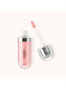 KIKO MILANO - 3d Hydra Lipgloss 01 Softening lip gloss for a 3D look - Brillo de labios Hydra 3D (04 rosa perlado) - Rosa - Ver 1