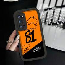 Funda para Teléfono O-Oscar P-Piastri 81 Compatible con for  Galaxy A26 A36 A17 A07 A55 A35 A06 A05 A14 A24 A34 A54 A16 A05S A25 A15 A23 A33 A53 A73 A13 A04E A04 A02 A03S A22 A32 A72 A52 A13 A03 4G 5G  Caída Cubierta Trasera Suave de TPU - Color mezclado 1 - Ver 1