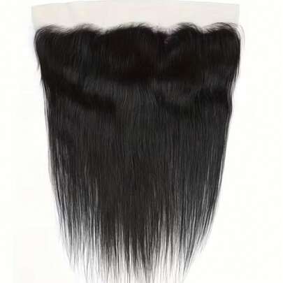 13x4 Lace Frontal Wig, Straight Hair, Ear To Ear Transparent Lace Frontal, Free Parting, Brazilian Straight Hair Extensions, 150% Density, Pre-Plucked Lace Frontal, With Baby Hair