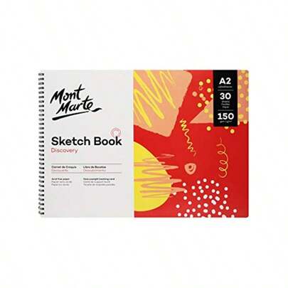 Mont Marte Discovery 150gsm 30 Sheets Sketch Book A2 Size